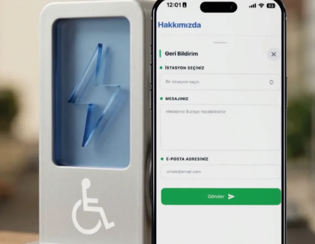 Engelli Bireyler İçin Şarj İstasyonları Artık Cepte