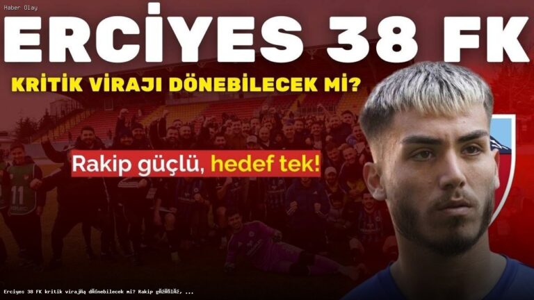 Erciyes 38 FK 12 Bingöl Spor Maçına Hazır mı?