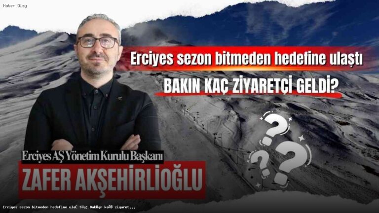 Erciyes Kayak Merkezi’nde Rekor Ziyaretçi Sayısı Açıklandı