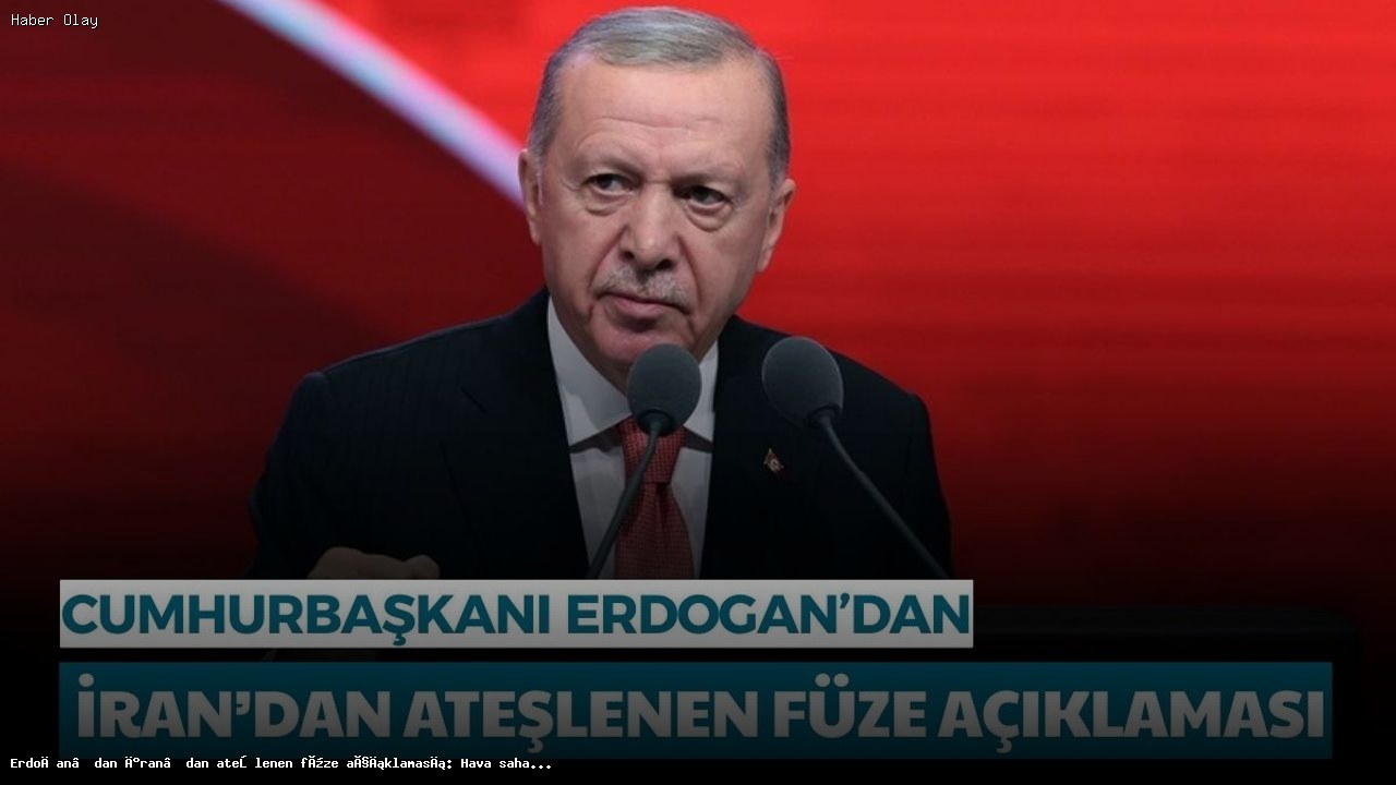 Erdoğan: Hava Sahası Tehditlerine Karşı Önlemler Alındı
