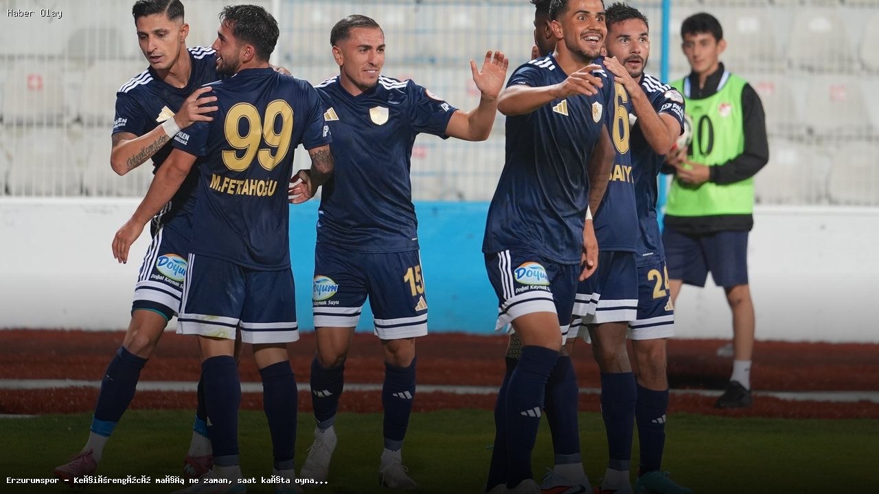 Erzurumspor – Keçiörengücü Maçı Tarihi ve Yayın Bilgileri