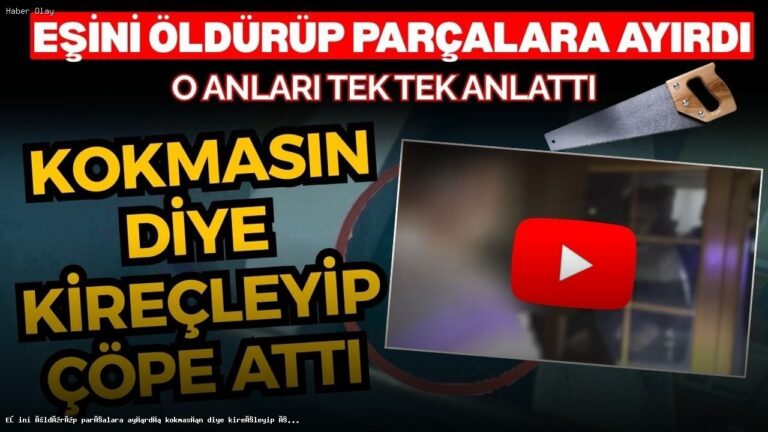 İstanbul’da Dehşet: Eşini Öldürüp Kireçleyerek Çöpe Attı