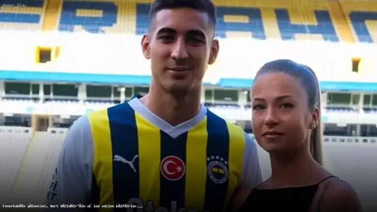 Fenerbahçe yönetimi Mert Müldür’ün eşine edilen küfürler için harekete geçti
