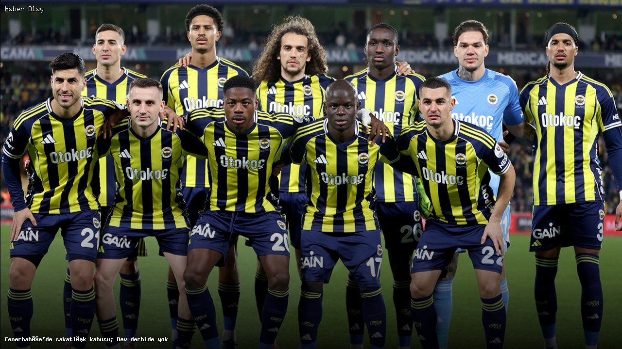 Fenerbahçe’nin Sakatlık Sorunları Dev Derbiyi Etkiliyor