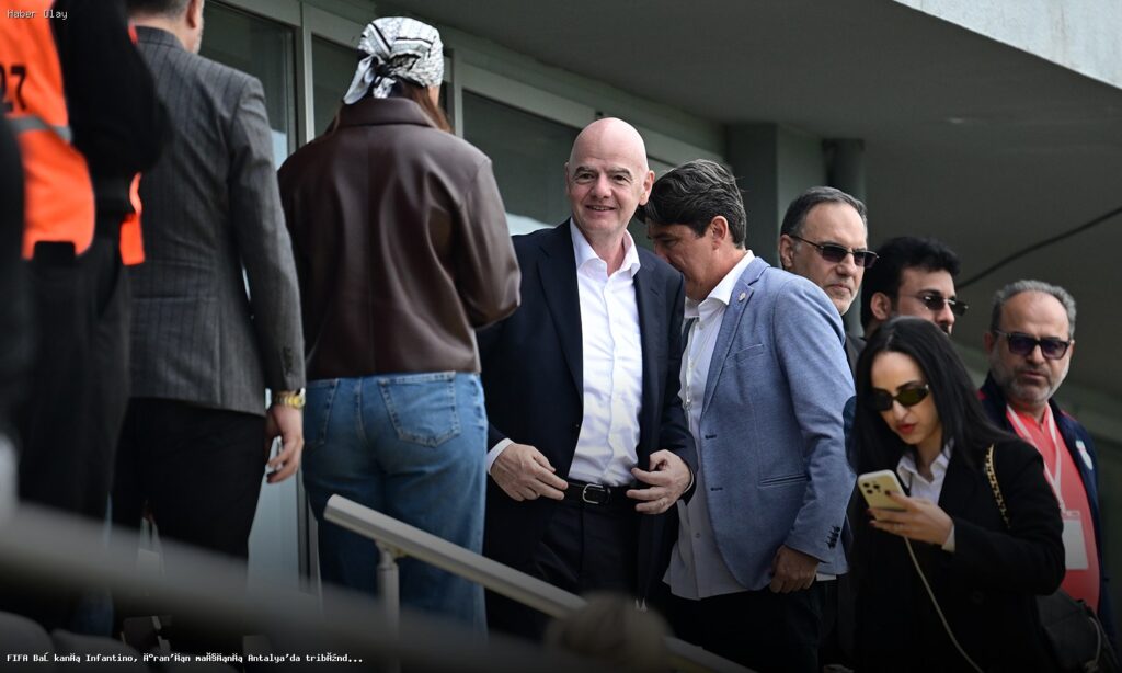 FIFA Başkanı Infantino, İran Maçını Antalya’dan İzledi