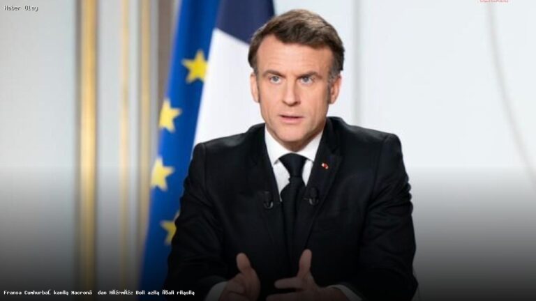 Macron’dan Hürmüz Boğazı İçin İtidal Çağrısı