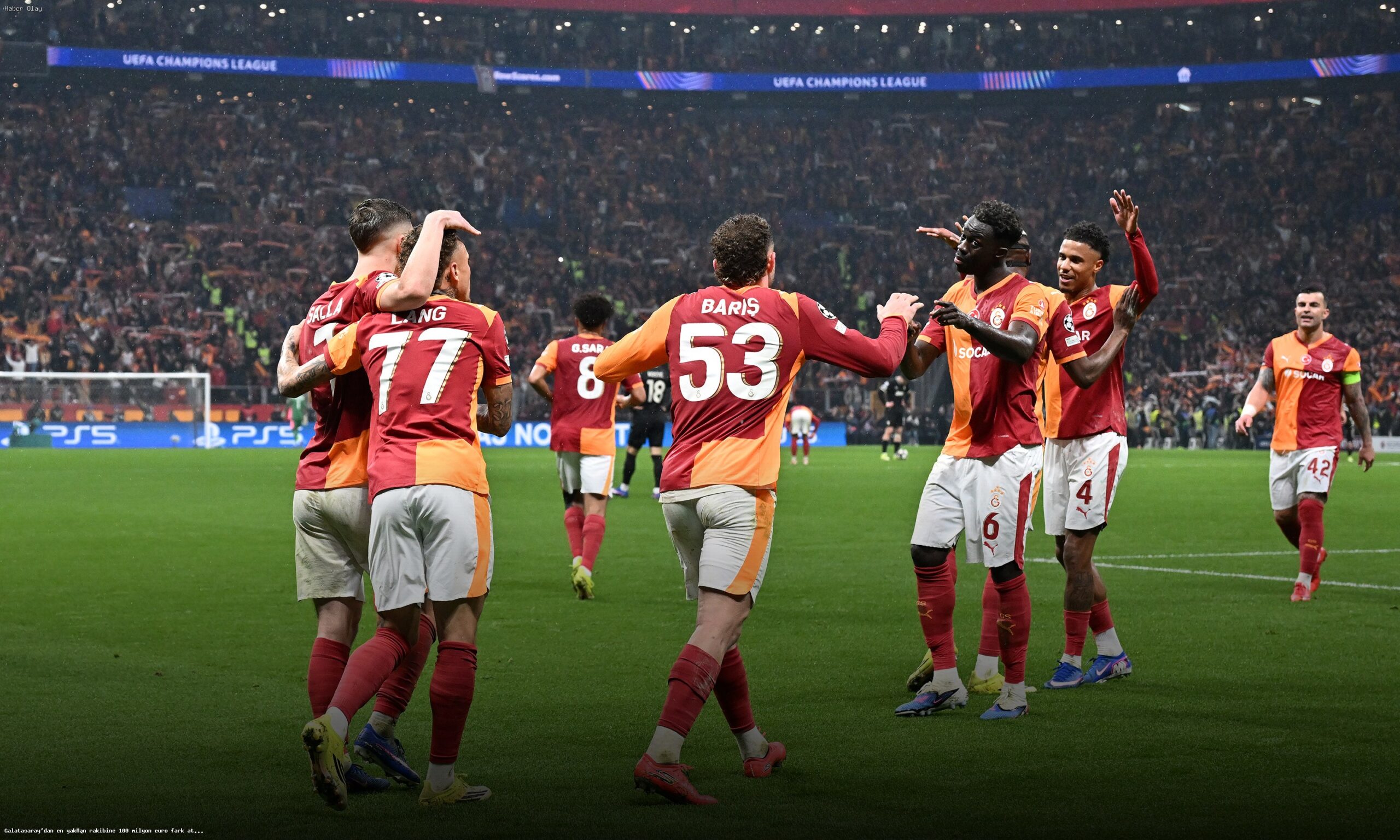 Galatasaray, Süper Lig’de Rakiplerine Fark Attı