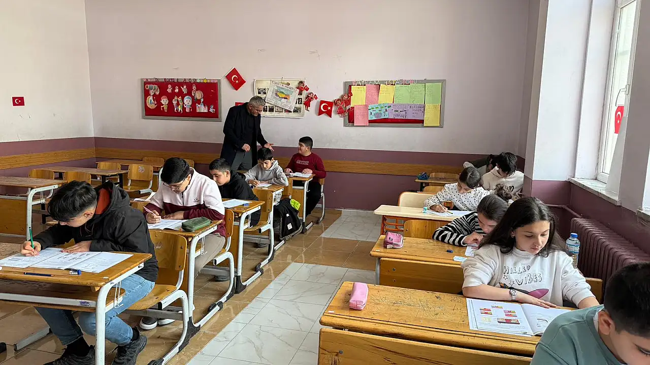 Halife Yusuf İmam Hatip Ortaokulu’nda TALES Sınavı Heyecanı