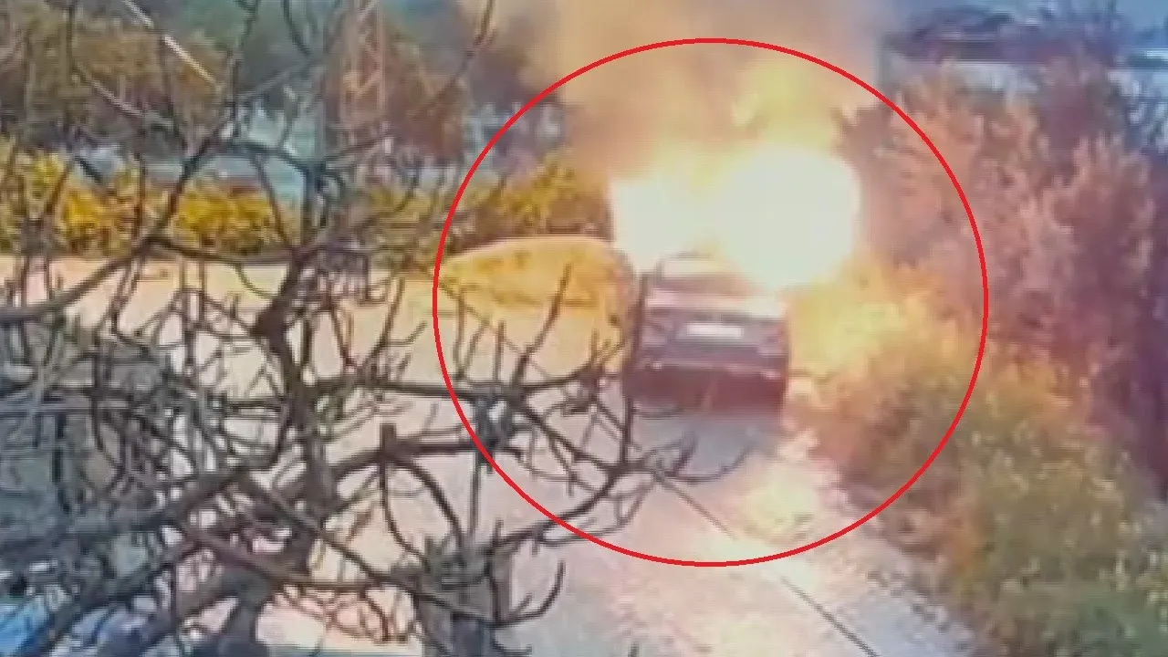 Hatay’da Kundakçı Kendini Yaktı: O Anlar Kamerada