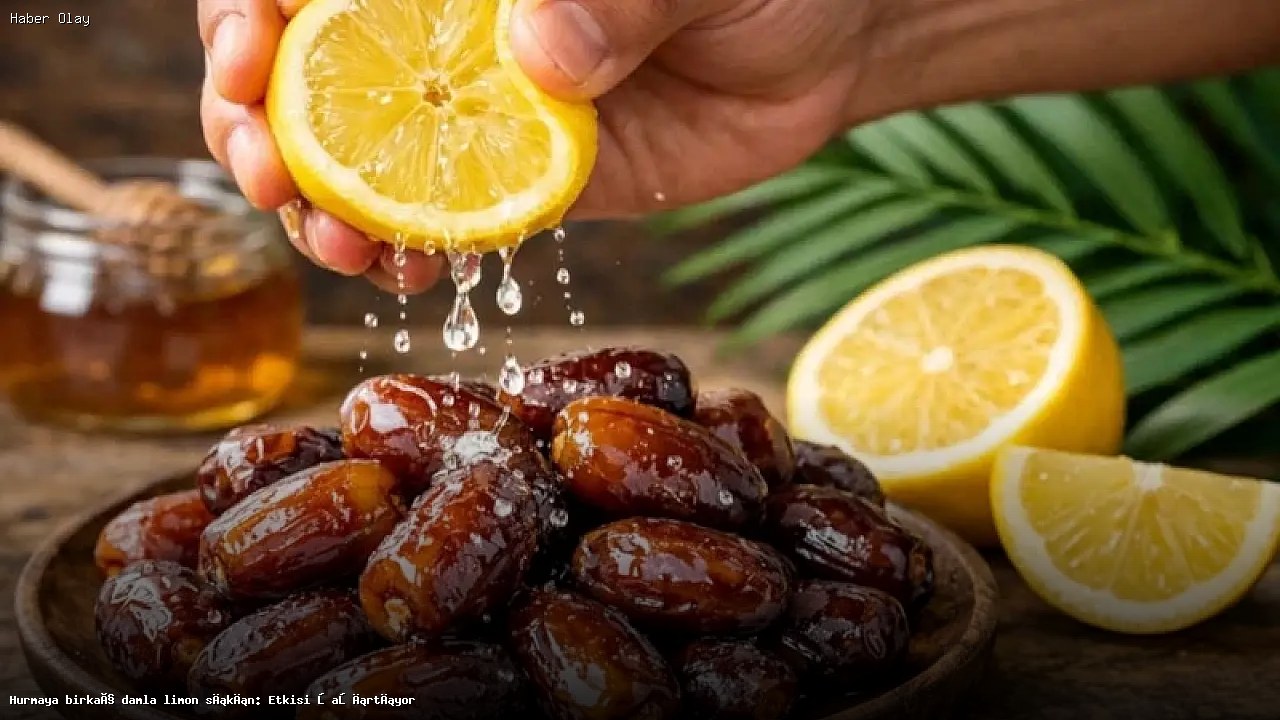 Hurma ve Limonun Sağlık Üzerindeki Faydaları