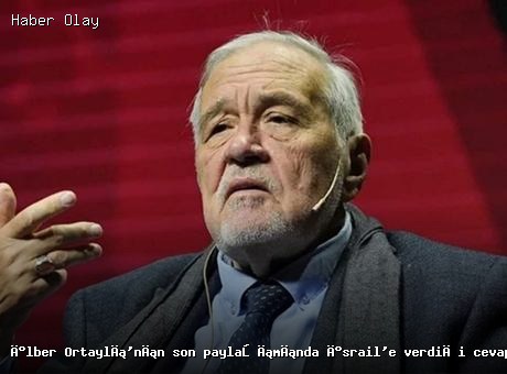 İlber Ortaylı’dan İsrail’e Sert Yanıt: Savaş ve Sulh Üzerine