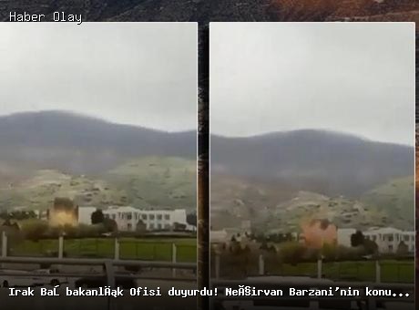 Son dakika: Irak Başbakanı Barzani’nin konutuna saldırı düzenlendi