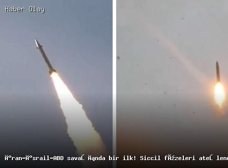 İran-İsrail-ABD çatışmasında yeni aşama: Siccil füzeleri kullanıldı