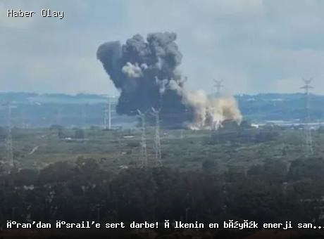 İran’dan İsrail’e füze saldırısı: Hadera’da enerji santrali hedef alındı