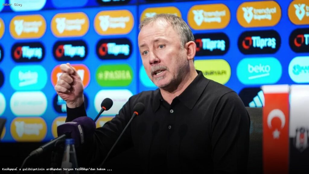 Sergen Yalçın’dan Hakemlere Sert Tepki: Adalet İstiyoruz