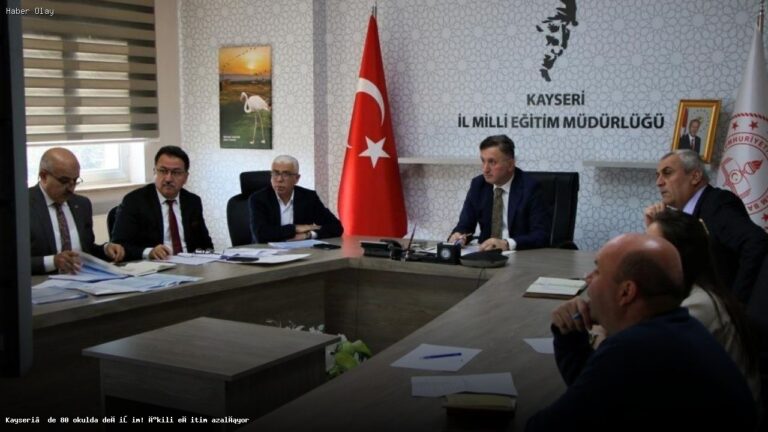 Kayseri’de Eğitimde Dönüşüm: İkili Eğitim Bitecek mi?