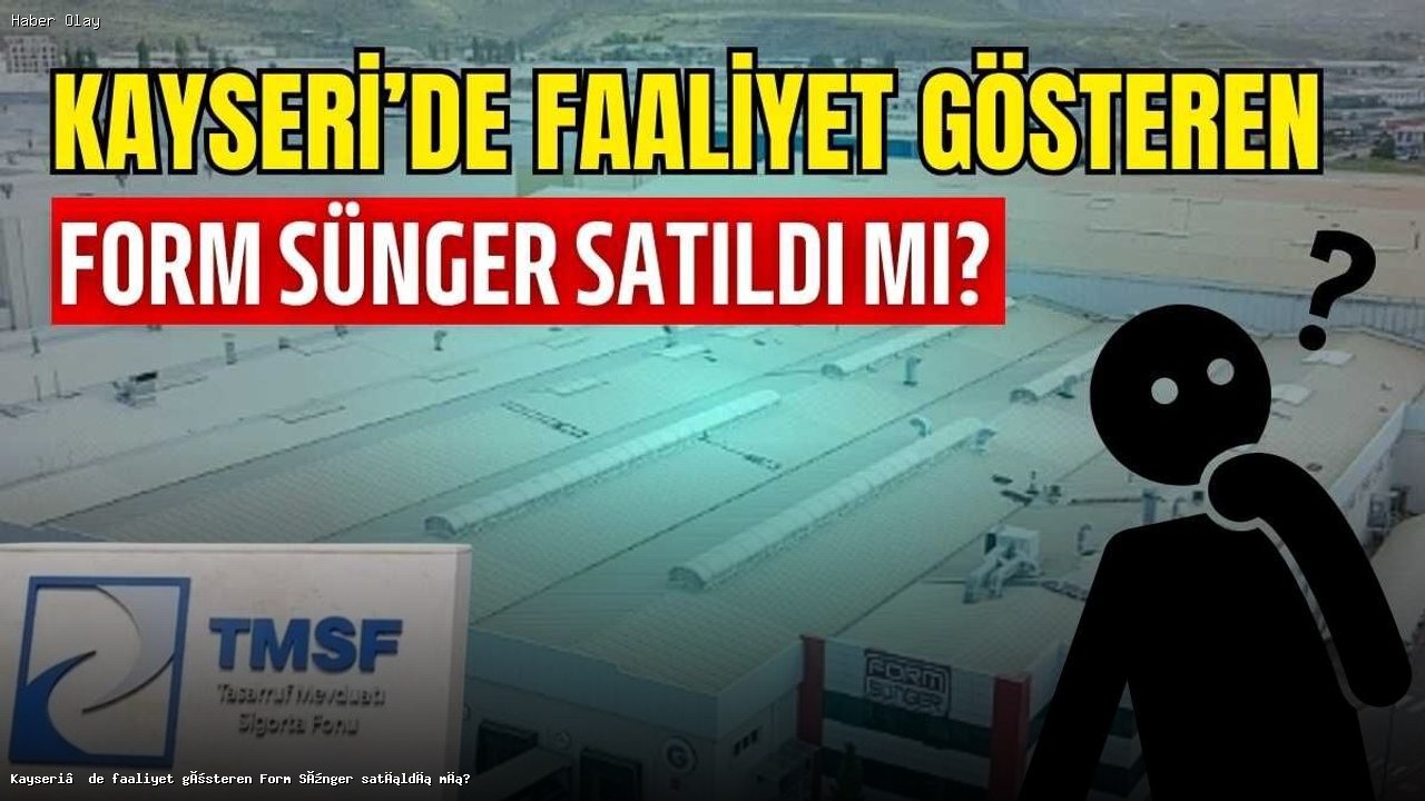 Form Sünger Satışı Neden Sonuçsuz Kaldı?