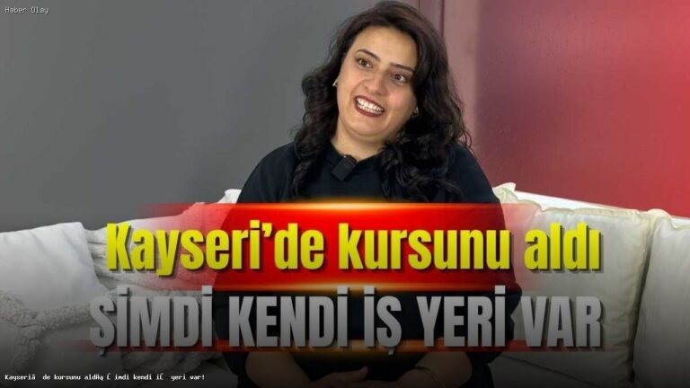 Hayriye Koca: KAYMEK ile Kendi Kuaför Salonunu Açtı