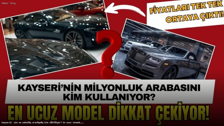 Kayseri’de Lüks ve Ekonomik Araç Piyasası Hareketli