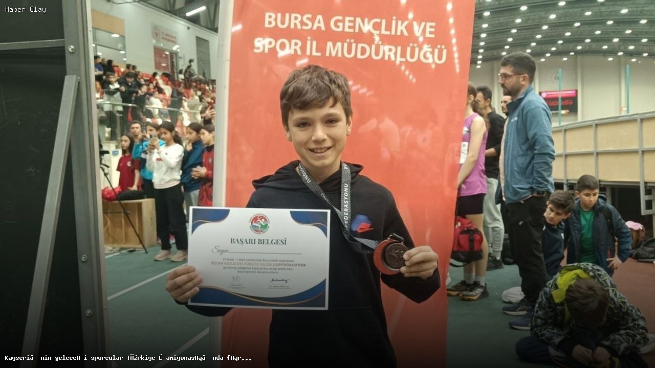 Kayseri Sporcuları Türkiye Şampiyonası’nda Öne Çıktı