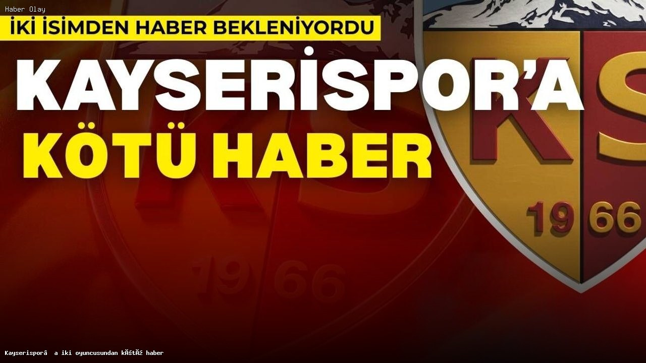 Kayserispor’un Sakatlık Problemleri: Ait Bennasser ve Carole