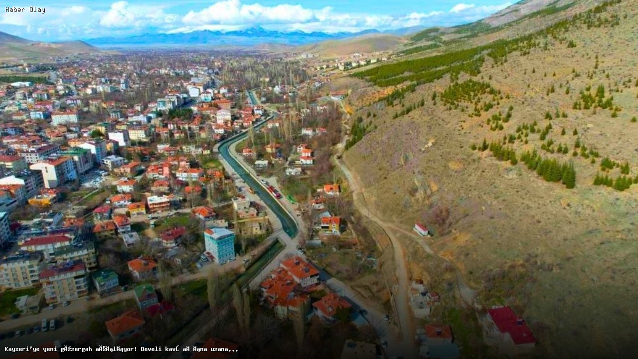 Kayseri’de Develi Kavşağı’na Ulaşım Kolaylaşıyor!