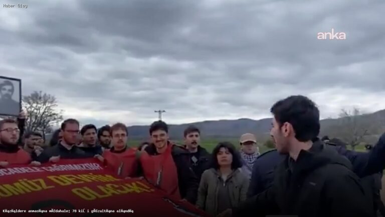 Kızıldere Anmasına Gözaltı: 78 Kişi Tutuklandı