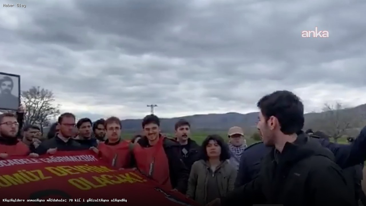 Kızıldere Anmasına Gözaltı: 78 Kişi Tutuklandı