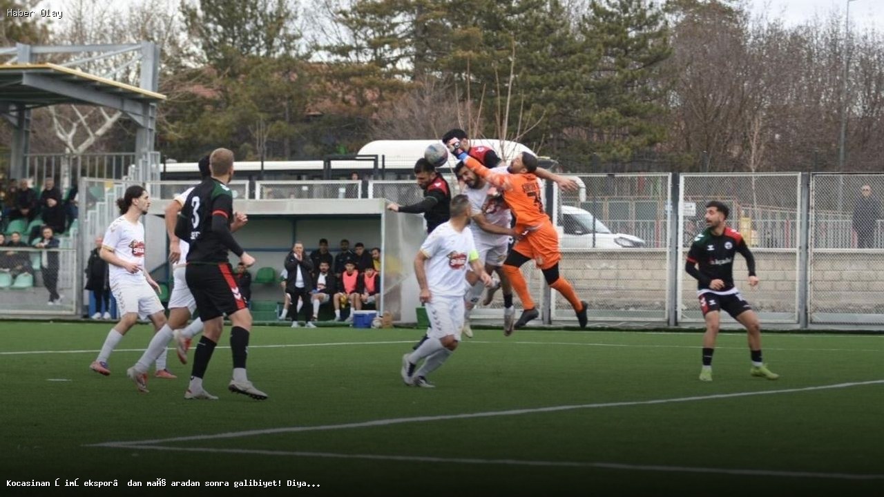 Kocasinan Şimşekspor, Diyarbakırspor’u 1-0 Yenerek Galip Geldi