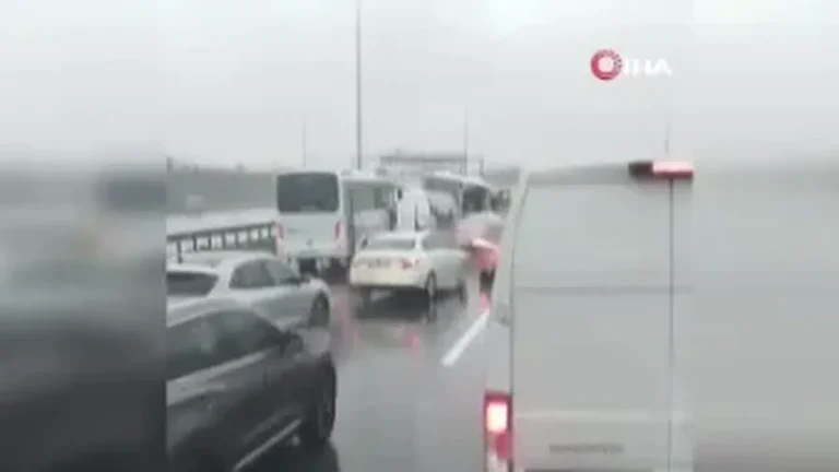 Kuzey Marmara Otoyolu’nda Büyük Zincirleme Kaza: Yaralılar Var