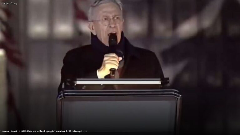 Mansur Yavaş: Gökçek Yargılanmadan Hiç Kimse Yargılanamaz