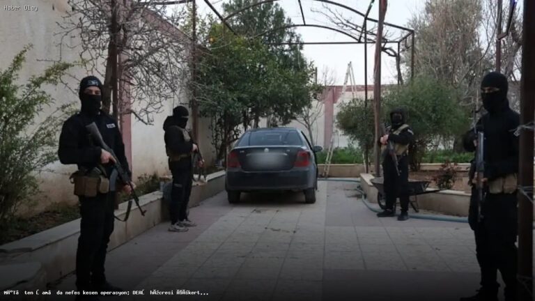 Şam’da MİT Operasyonu: DEAŞ Hücresi Çökertildi