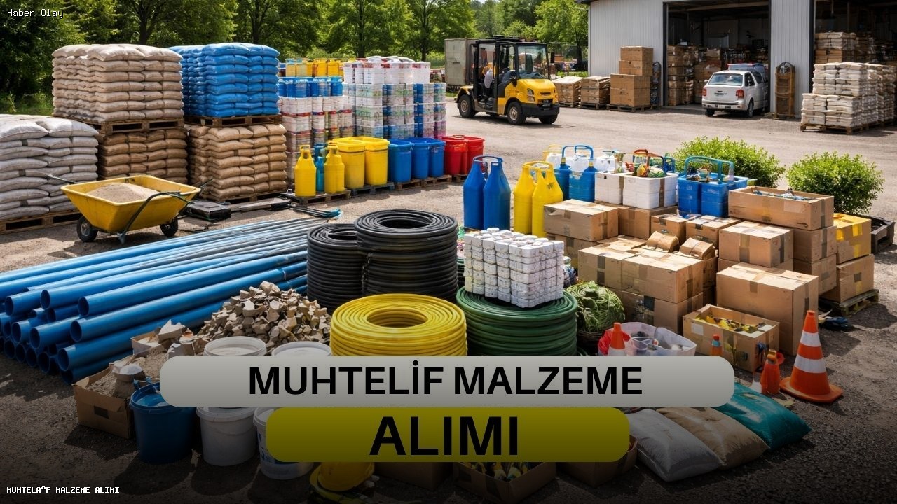 Muhtelif Malzeme Alımı İhale Bilgileri Neler?