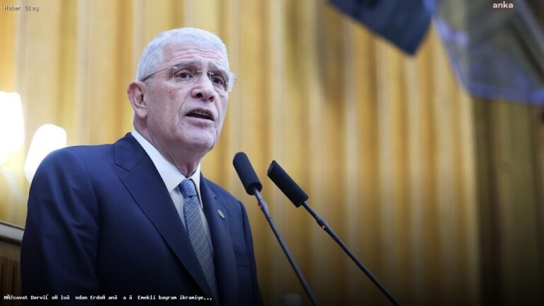 Dervişoğlu’ndan Erdoğan’a Emekli İkramiyesi Eleştirisi