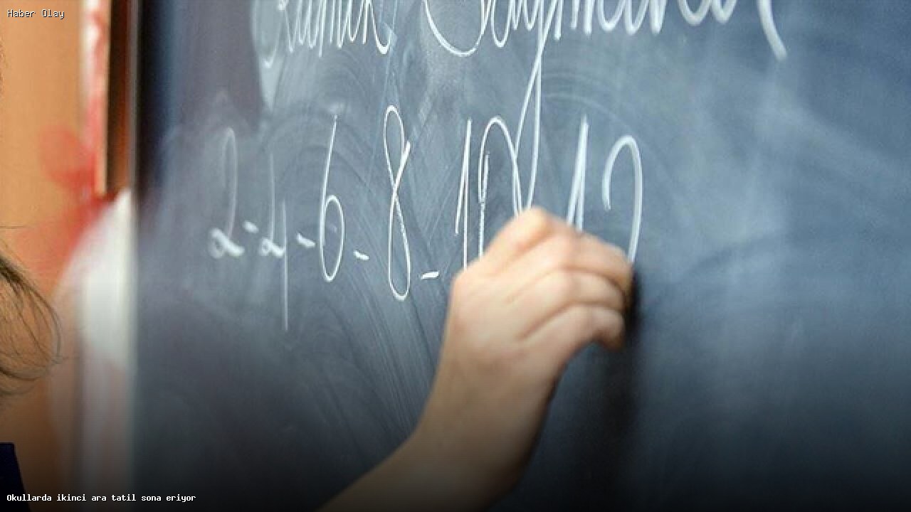 Okul Tatili Sona Erdi: Öğrenciler Yeniden Ders Başında