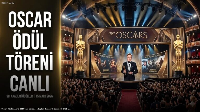 Oscar Ödülleri 2026: Ne Zaman, Adaylar ve Canlı İzleme Bilgileri