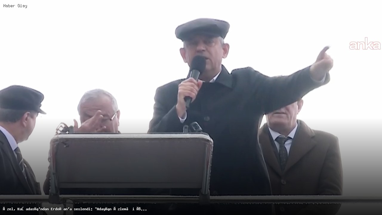 Özgür Özel, Erdoğan’a Kuşadası’ndan yanıt verdi