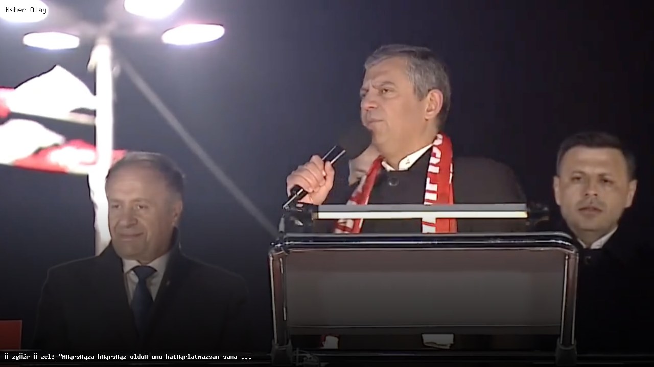 Özgür Özel: Hırsıza Hırsız Olduğunu Hatırlatmazsan Ahlak Dersi Verir