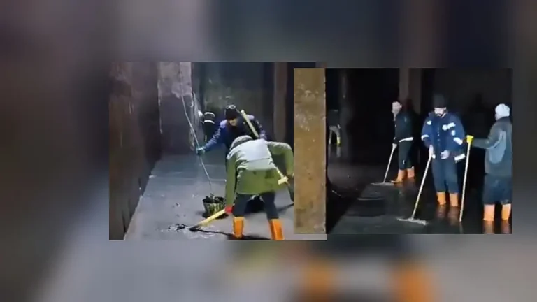 Patnos’ta 17 Yıl Sonra Su Depolarında Temizlik Başladı