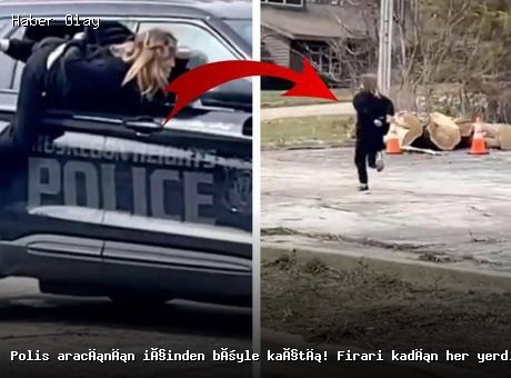 Son dakika: Michigan’da polis aracından kaçan kadın aranıyor!