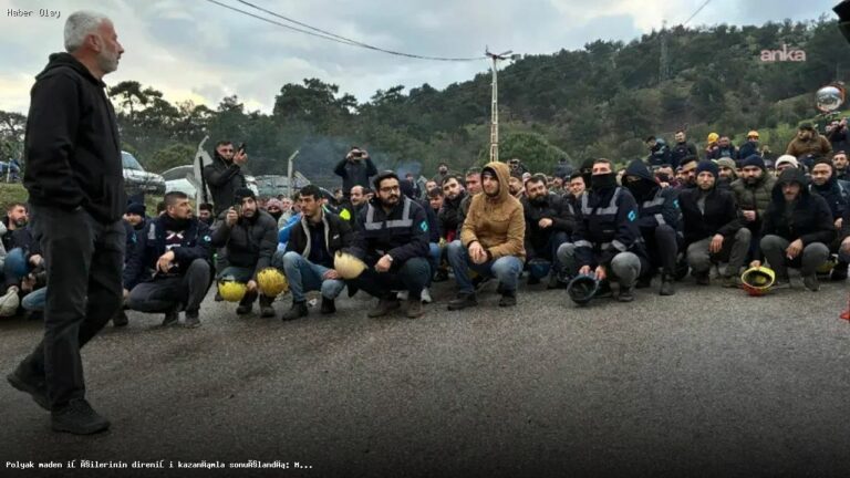 İşçi Direnişi Kazandı: Polyak Maden İşçileri Tazminatlarını Aldı