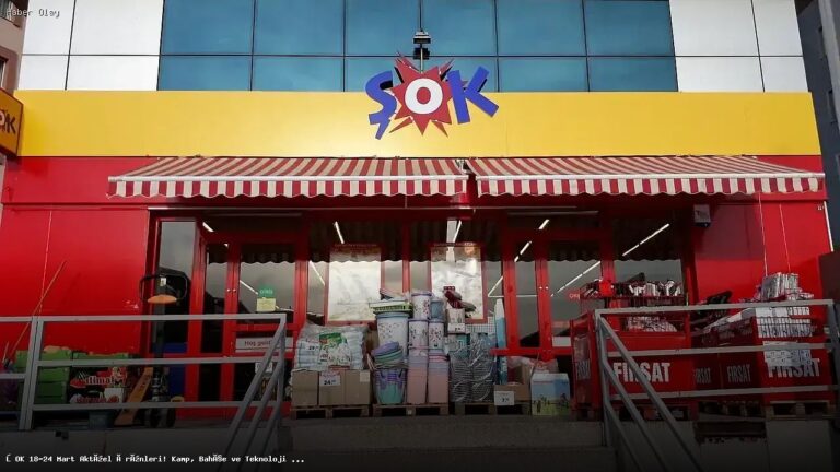 ŞOK Marketler 18-24 Mart Aktüel Ürün Fırsatları