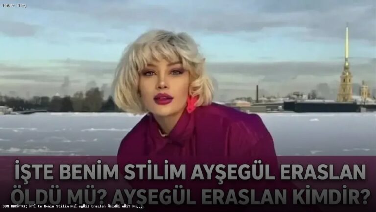 Ayşegül Eraslan Kimdir? Ölüm Nedeni Nedir, Kaç Yaşındaydı?