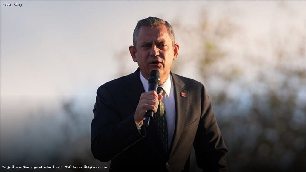 Özgür Özel, Tanju Özcan’ı Cezaevinde Ziyaret Etti