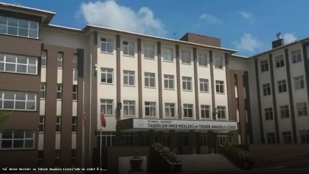 Çekmeköy’deki Okulda Bıçaklı Saldırı: Olayın Ayrıntıları