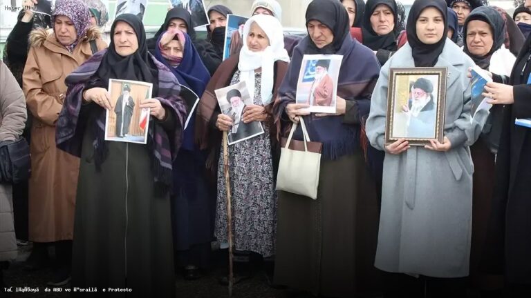 Taşlıçay’da ABD ve İsrail’e Yönelik Büyük Protesto
