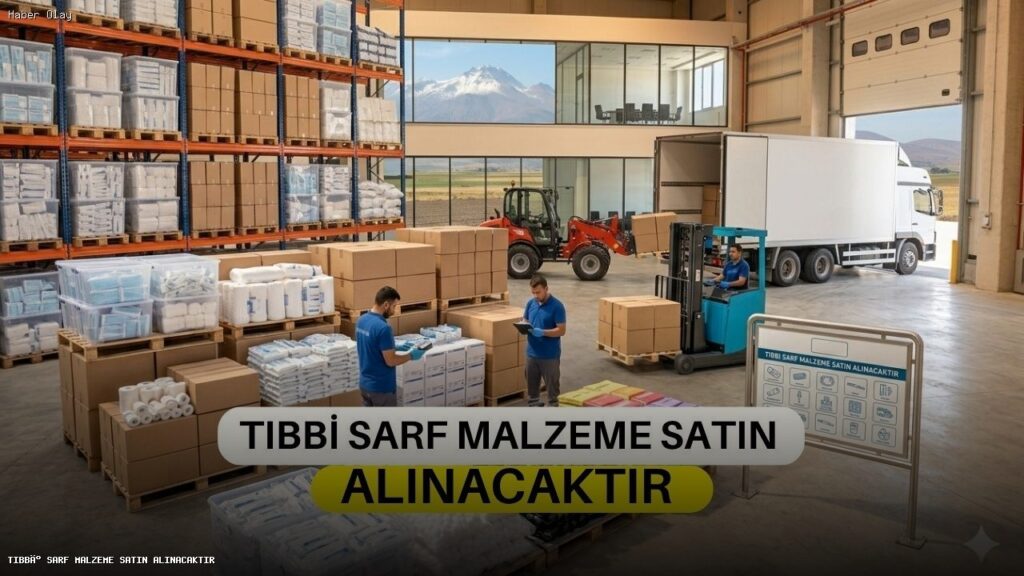Kayseri Şehir Hastanesi Tıbbi Sarf Malzeme İhaleye Çıkıyor