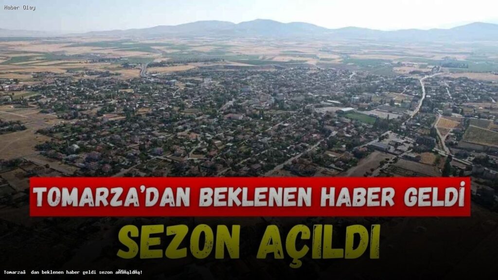 2026 Taş Sezonu Tomarza’da Resmen Başladı!