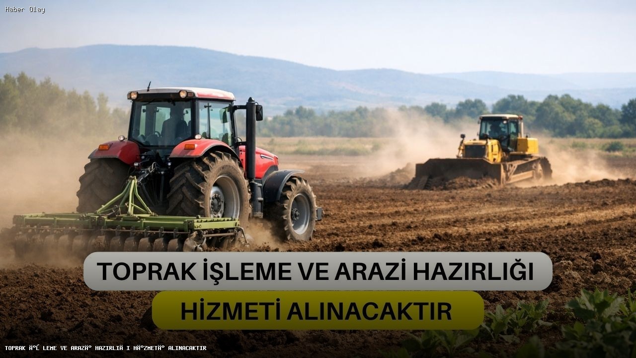 Ulukışla’da Erozyon Kontrolü İçin Arazi Hazırlığı İhalesi