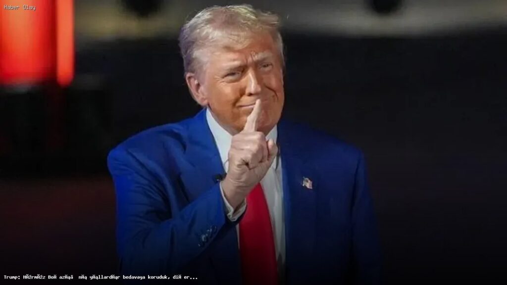 Trump: Hürmüz Boğazı’nı yıllardır bedavaya koruduk, diğer ülkeler sorumluluk almalı